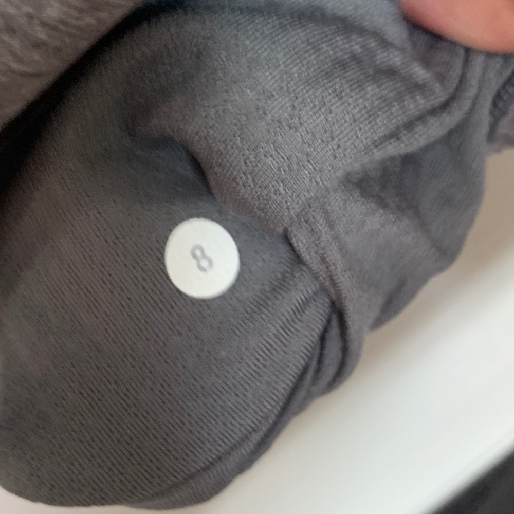 Lululemon Athletica Light Charcoal Asymmetrical Jacket - Picture 12 of 16